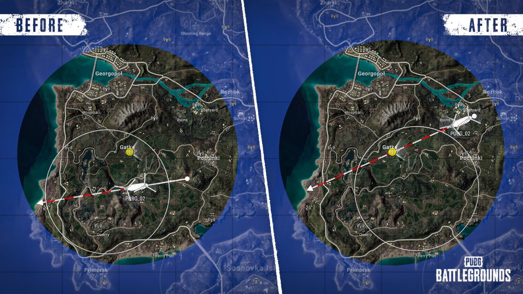 PUBG Blue Zone