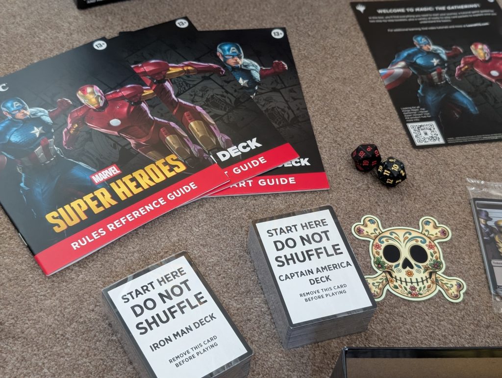 MTG Marvel Super Heroes - Contents