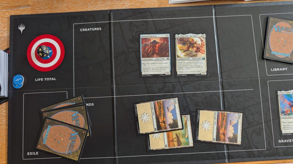 MTG Marvel Super Heroes - In play