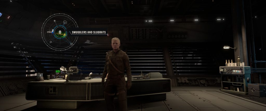 Star Wars Zero Company - Hawks in his office