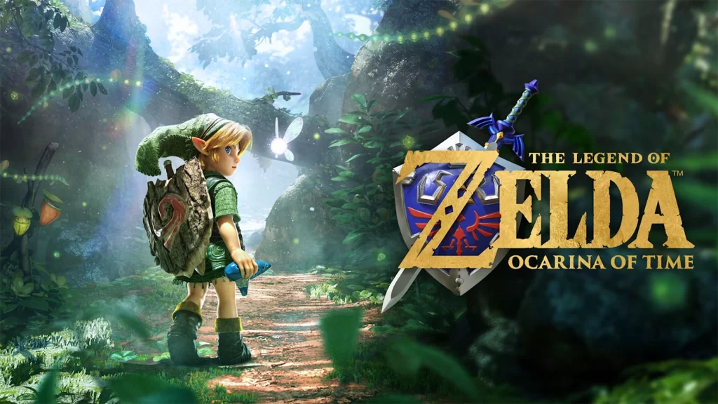 The Legend of Zelda - Ocarina of Time Keyart