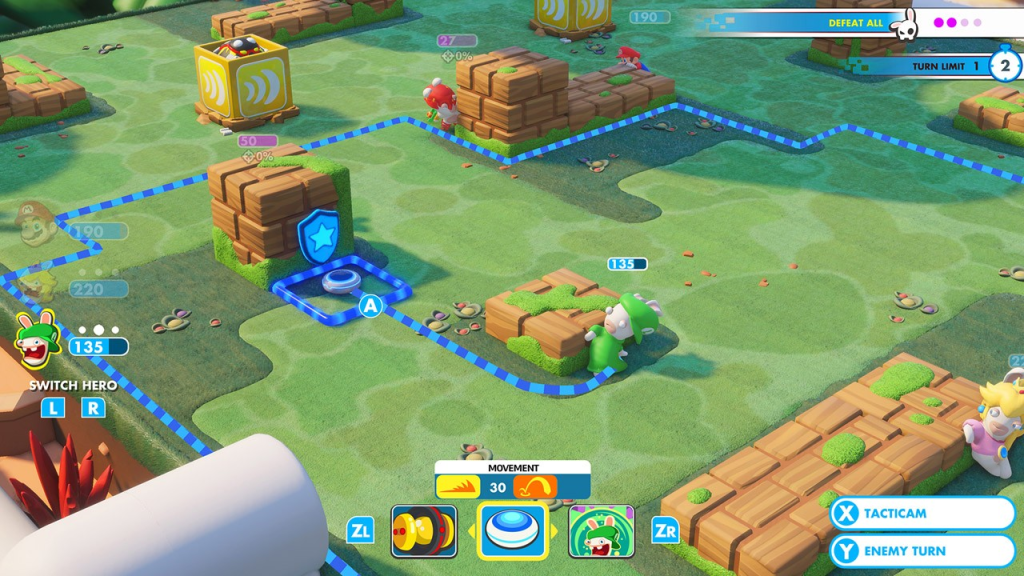 Mario + Rabbids - Movement
